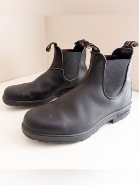 Blundstone Men’s Chelsea Boot 558 in black leather size 8